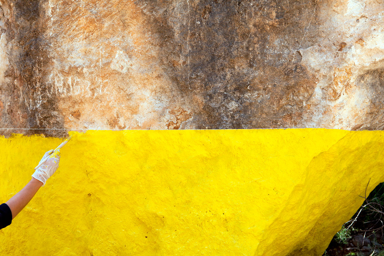 Painting '<em>'Yellowstone', 2015